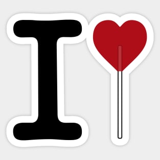 I love sweet love Sticker